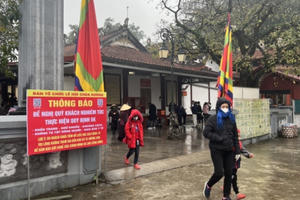 Hôm nay (16/2), chùa Hương chính thức mở cửa