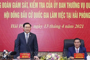 Chủ tịch Quốc hội Vương Đình Huệ ứng cử đại biểu Quốc hội khóa XV tại đơn vị bầu cử số 3, thành phố Hải Phòng