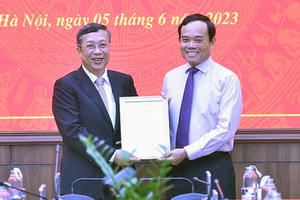 Công bố quyết định bổ nhiệm Thứ trưởng Bộ nông nghiệp và Phát triển nông thôn