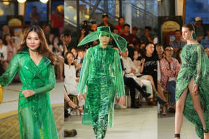 Bản tin Thời trang Plus số 62: Mãn nhãn với BST "Green Code" của Lê Thanh Hòa