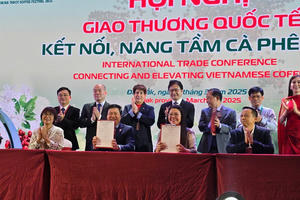 Kết nối, nâng tầm cà phê Việt tại Hội nghị giao thương quốc tế