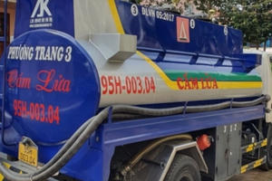 Hậu Giang: Phát hiện 2 xe bồn chở 12.000 lít xăng không rõ nguồn gốc