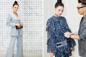 Diện set đồ 200 triệu, Jolie Nguyễn toả sáng khi dự sự kiện thời trang