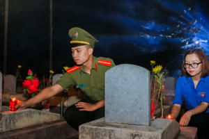 Đắk Lắk: Lễ thắp nến tri ân các Anh hùng liệt sỹ