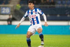 Đội bóng của Văn Hậu - Heerenveen thua 3 trận liên tiếp ở giải VĐQG Hà Lan