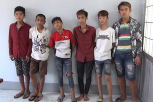 Kiên Giang: Bắt giữ 6 đối tượng 10X gây ra 13 vụ trộm cắp xe máy