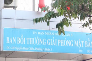 TP HCM: Nhiều vi phạm, thiếu sót tại Ban Bồi thường, giải phóng mặt bằng Quận 3