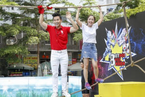 Ốc Thanh Vân cười thả ga bên Nguyên Khang trong "Biệt đội vui nhộn"