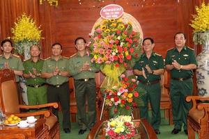 Ban Giám đốc Công an tỉnh Tây Ninh chúc mừng ngày truyền thống Bộ đội Biên phòng Ban Giám đốc Công an tỉnh Tây Ninh chúc mừng ngày truyền thống Bộ đội Biên phòng