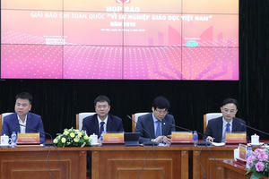 Khởi động Giải báo chí toàn quốc "Vì sự nghiệp Giáo dục Việt Nam" Khởi động Giải báo chí toàn quốc "Vì sự nghiệp Giáo dục Việt Nam"
