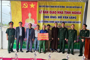 Nghệ An: Hỗ trợ nhà ở đối với 3.137 hộ gia đình người có công và thân nhân liệt sỹ