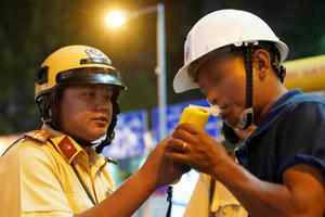 Xử lý hơn 1.200 trường hợp vi phạm nồng độ cồn trong ngày 30 Tết Xử lý hơn 1.200 trường hợp vi phạm nồng độ cồn trong ngày 30 Tết