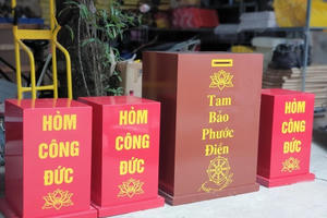 TP.HCM kiểm tra việc quản lý tiền công đức tại các khu di tích