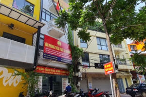 Thừa phát lại Ba Đình tự ý mở điểm giao dịch ngoài trụ sở