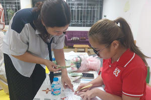 Trường Mầm non 8/3 kêu gọi ủng hộ đồng bào thiệt hại do bão lũ