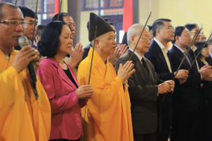 Tổng Bí thư Nguyễn Phú Trọng dâng hương tưởng niệm Phật hoàng Trần Nhân Tông tại Yên Tử cầu nguyện quốc thái dân an