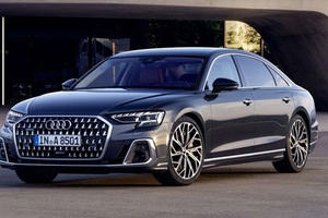 Audi A8 2022 lột xác bóng nhoáng từ trong ra ngoài