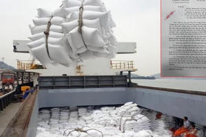 Hải quan tiếp nhận tờ khai xuất khẩu gạo nếp từ 0h ngày 23/4