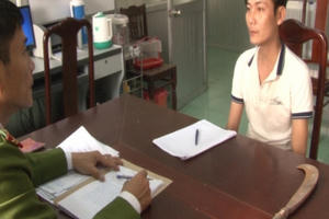 Huế: Bắt giam đối tượng hung hãn chém người trong ngày đầu năm