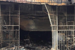 Hải Dương: "Bà hỏa" bao trùm cửa hàng tạp hóa khiến hai mẹ con thiệt mạng