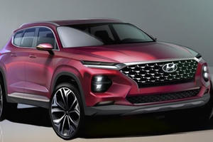 Hyundai công bố những hình ảnh đầu tiên của Santa Fe thế hệ mới