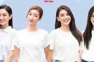 Bộ tứ Hoa hậu làm đại sứ 'ATM F0 chống dịch'