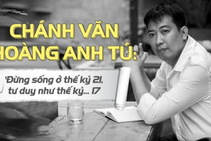 Chánh Văn Hoàng Anh Tú: "Đừng sống ở thế kỷ 21, tư duy như thế kỷ 17"