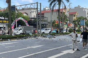 Vĩnh Phúc: Nổ lớn khiến nhiều người thương nặng, nghi do rò rỉ khí gas tại quán ăn sắp khai trương