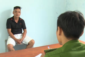 Tạm giữ hình sự đối tượng trộm 19 chỉ vàng và tiền của chị vợ