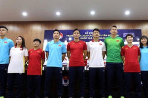 Mẫu trang phục mới của đội tuyển Việt Nam
