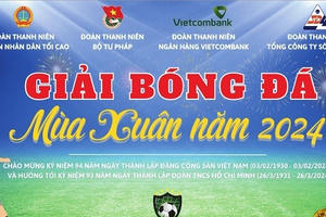 Bộ Tư pháp khởi động "Giải bóng đá Mùa Xuân” lần thứ VI