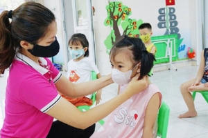 Hà Nội: Bảo đảm an toàn cho trẻ mầm non đến trường học trực tiếp