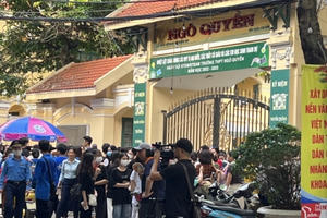 Phòng thi đặc biệt chỉ có 01 thí sinh tại Hải Phòng