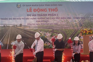 Động thổ xây đường bộ cao tốc Biên Hòa - Vũng Tàu giai đoạn 1