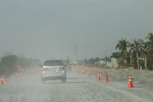 Tổ chức phân luồng tuyến Trung Lương - Mỹ Thuận dịp Tết