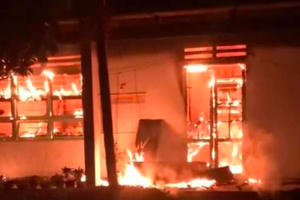 Bắt giữ gã đàn ông chở can xăng phóng hoả đốt nhà khiến ba mẹ con tử vong