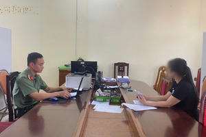 Chia sẻ hình ảnh có logo trang đánh bạc, cô gái ở Quảng Ninh trả giá bằng tiền phạt