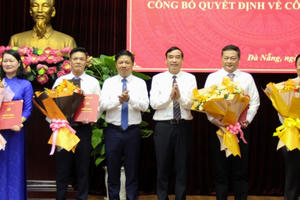 Bà Trần Thị Kim Oanh giữ chức Giám đốc Sở Tư pháp TP Đà Nẵng