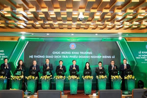 Khai trương Hệ thống giao dịch trái phiếu doanh nghiệp phát hành riêng lẻ