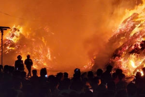 Nghệ An: Cháy lớn tại cụm công nghiệp Tháp Hồng Kỷ