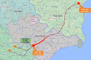 Sắp khởi công tuyến cao tốc CT.08 đoạn qua tỉnh Thái Bình và Nam Định