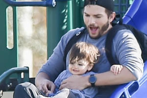 Khoảnh khắc ngọt ngào của các ông bố nổi tiếng bên con yêu