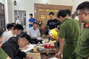 Công an tỉnh Thanh Hoá ra quân đấu tranh, trấn áp mạnh tội phạm “tín dụng đen” dịp Tết Nguyên đán