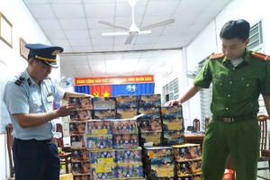 Bắt giữ 150kg pháo hoa nổ nhập lậu chuẩn bị đưa ra thị trường tiêu thụ tại Long An