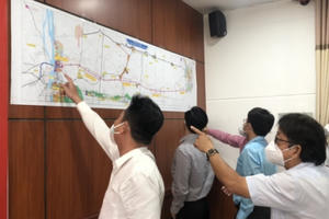 Dự án xây dựng đường bộ cao tốc bắc Nam phía Đông hoàn thành hồ sơ và cọc mốc GPMB đợt 2