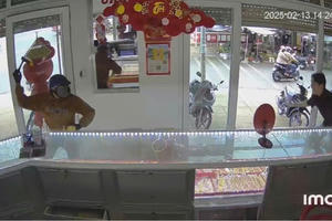 Nghi phạm cướp tiệm vàng ở Lâm Đồng bị bắt ở Đồng Nai