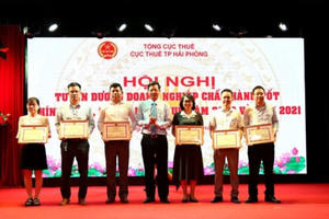 TP Hải Phòng: Biểu dương doanh nghiệp chấp hành tốt chính sách pháp luật thuế