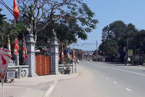 Họp xử lý việc nhà thờ họ Đặng nằm trên hành lang quốc lộ