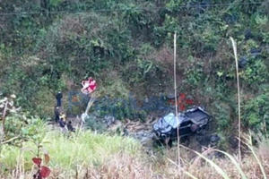 Hà Giang: Xe bán tải lao xuống vực sâu, 1 người tử vong