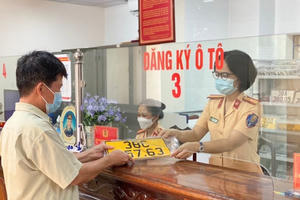 Người dân được đăng ký xe ở bất cứ xã, phường nào trong cùng tỉnh, thành phố từ 1/7